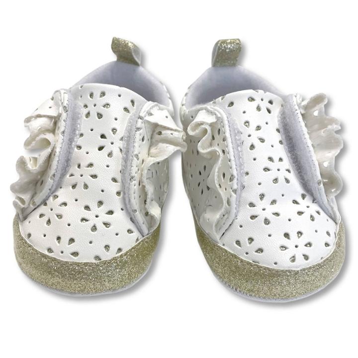 Baby Crib Shoes - Cat & Jack White