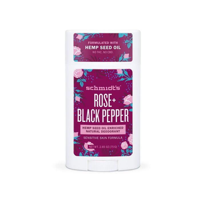 Schmidt's Hemp Rose + Black Pepper