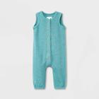 Grayson Mini Baby Boys' Button-front Jumpsuit - Blue Newborn
