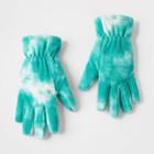 Girls' Tie-dye Gloves - Cat & Jack Green