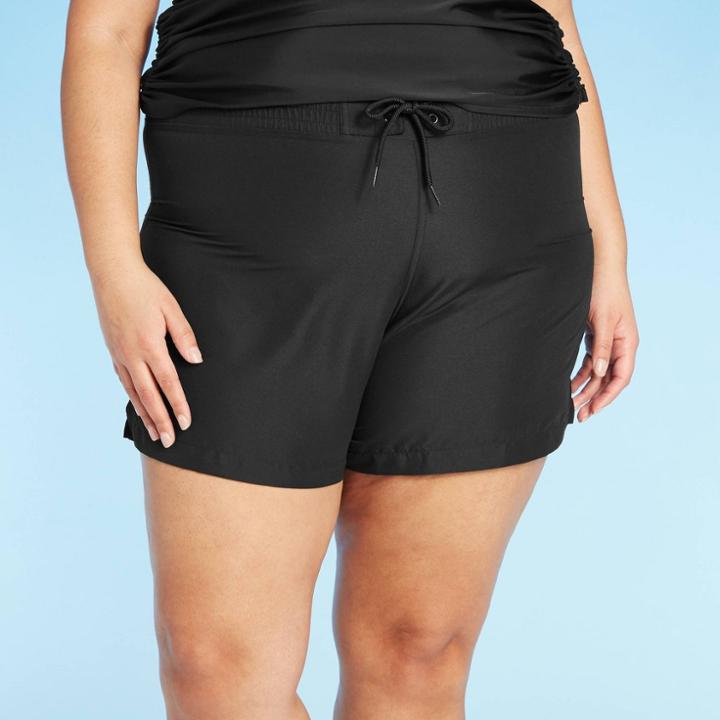 Kona Sol Women's Plus Size Swim Boardshort - Kona