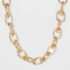 Thick Chain Link Necklace - A New Day Gold