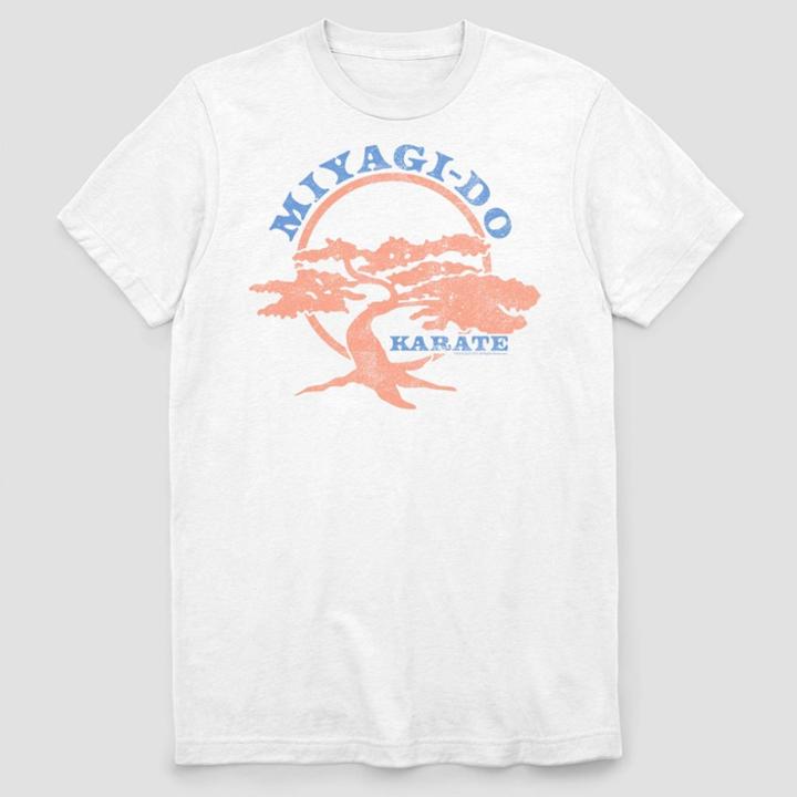 Men's Netflix Miyago Do 2 Color Short Sleeve Graphic T-shirt - White