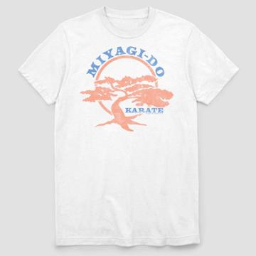 Men's Netflix Miyago Do 2 Color Short Sleeve Graphic T-shirt - White