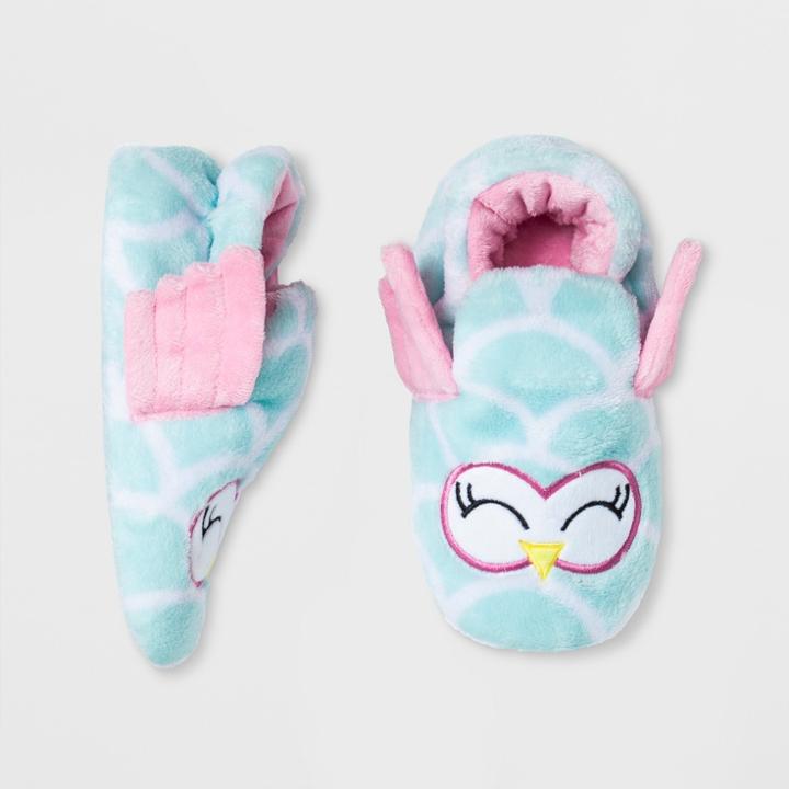 Baby Girls' Owl Bootie Slippers - Cat & Jack Pink