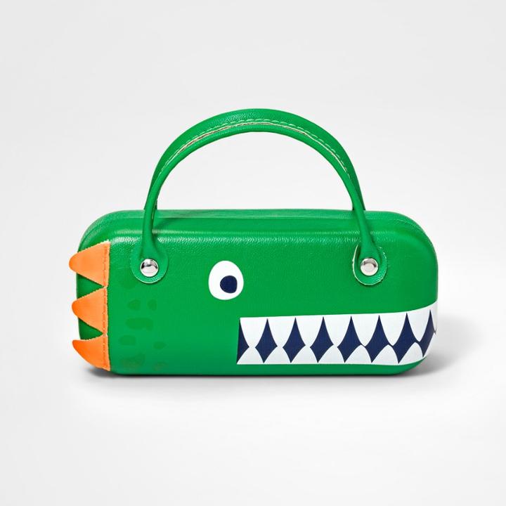 Girls' Dinosaur Sunglass Case - Cat & Jack Green