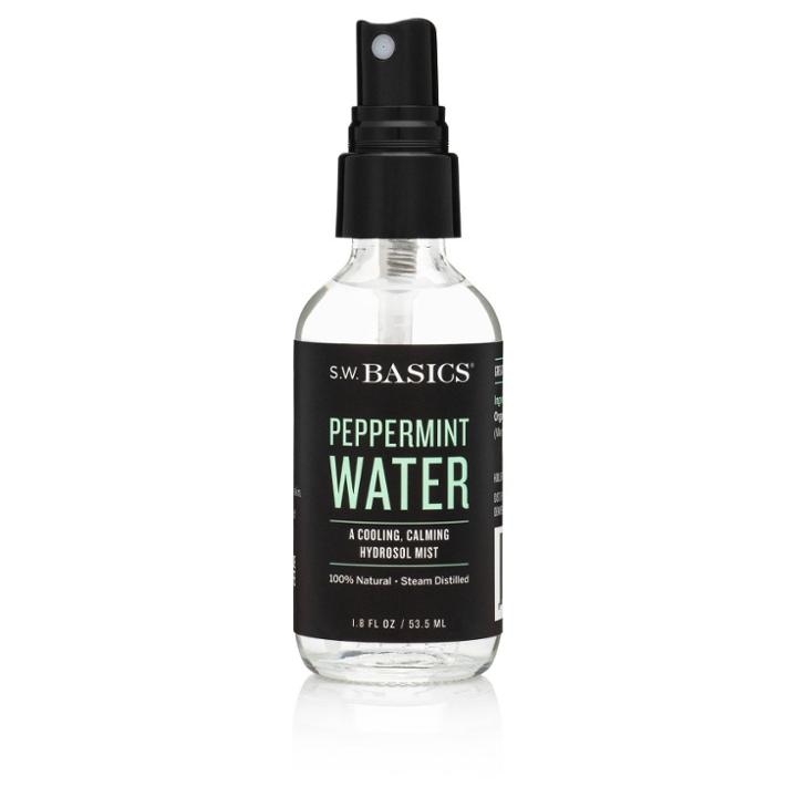 S.w. Basics Peppermint Water Spray - 1.8 Fl Oz, Adult Unisex
