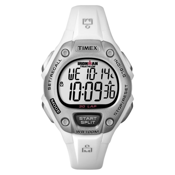 Women's Timex Ironman Classic 30 Lap Digital Watch - White T5k515jt