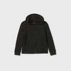 Girls' Fleece Zip-up Hoodie - Cat & Jack Black
