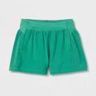 Girls' Woven Resort Shorts - All In Motion Green