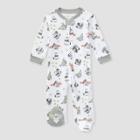 Burt's Bees Baby Baby Panda Pals Sleep & Play - Heather Gray Newborn