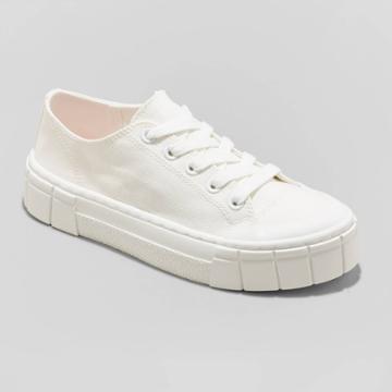 Women's Mad Love Fran Apparel Sneakers - White