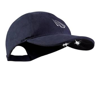 Powercap Adult 4 Led Unstructured Cotton Hat - Navy