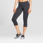 Women's Freedom Mid-rise Capri Leggings - C9 Champion Black & White
