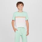 Boys' Neapolitan Stripe Short Sleeve T-shirt - Art Class L,