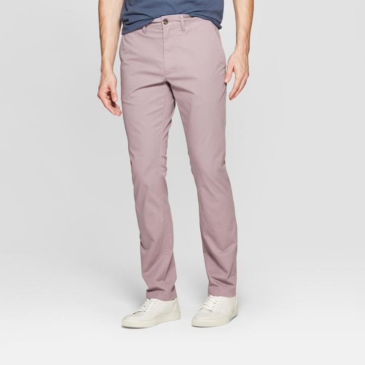 Men's 30 Chino Pants - Goodfellow & Co Rose