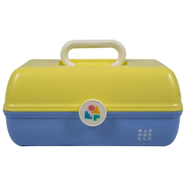 Caboodles On The Go Girl Yellow Over Periwinkle