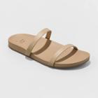 Women's Nadine Skinny Strap Sandals - A New Day Birch