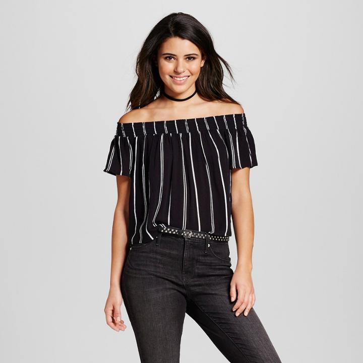 Women's Off The Shoulder Top - Xhilaration (juniors') Black