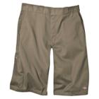 Dickies Men's Big & Tall Loose Fit Twill 13 Multi-pocket Work Shorts- Khaki