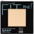 Maybelline Fit Me Matte + Poreless Powder - 110 Porcelain