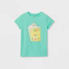 Girls' 'hooray For Today' Graphic Short Sleeve T-shirt - Cat & Jack