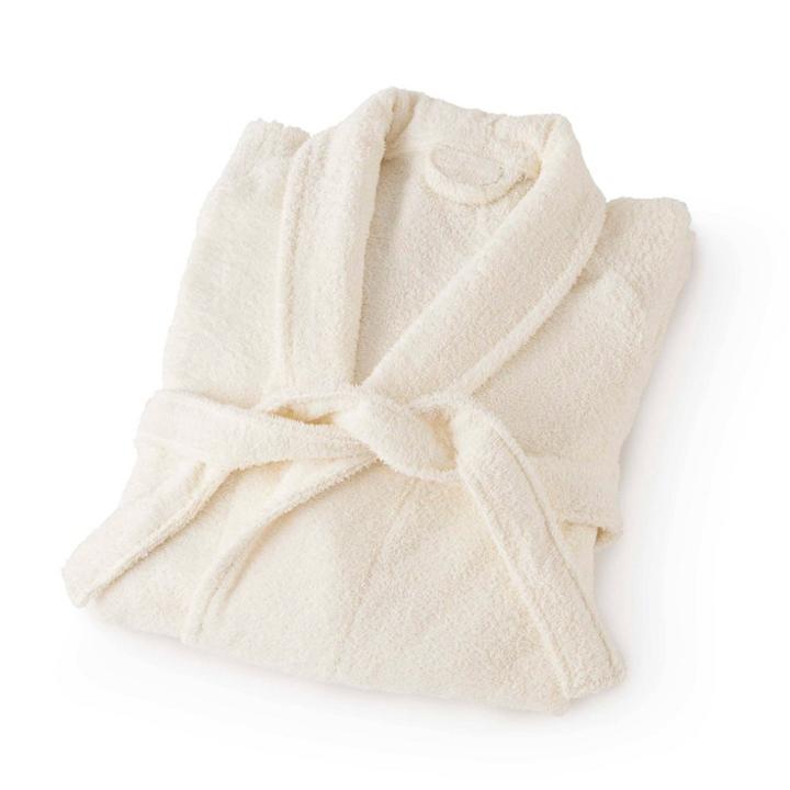 Martex Large Terry Bath Robe Ivory -
