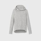 Girls' Cozy Long Sleeve Hoodie - All In Motion Gray