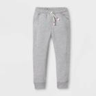Toddler Kids' Fleece Jogger Pants - Cat & Jack Gray