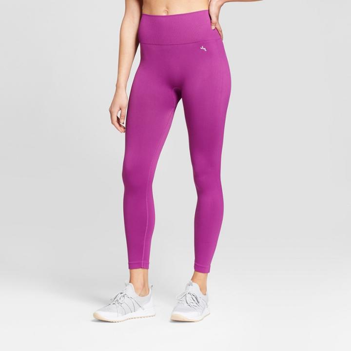 Women's Seamless Crop Leggings - Joylab Amethyst (purple)