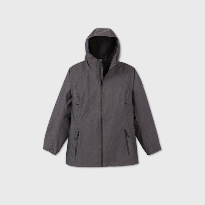 All In Motion Women's Plus Size Waterproof Softshell Jacket - All In