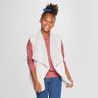 Say What? Say What Girls' Sherpa Vest -