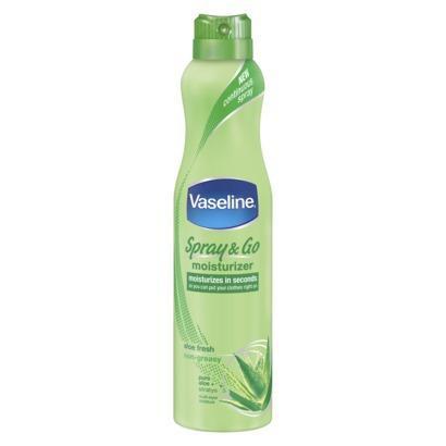 Vaseline Spray & Go Moisturizer Aloe Fresh