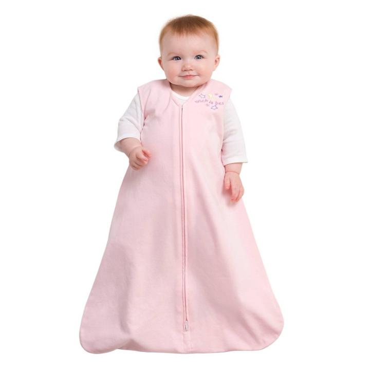 Halo Innovations Sleepsack 100% Cotton Wearable Blanket - Pink -