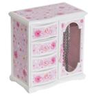Mele & Co. Dorothy Girls' Glittery Upright Musical Ballerina Jewelry Box - Pink, Girl's,