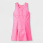 Girls' Tennis Dress - C9 Champion Polka Dot Pink