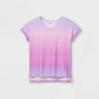 Girls' V-neck T-shirt - All In Motion Periwinkle
