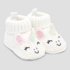 Baby Girls' Bootie Slippers - Just One You Made By Carter's Pink/white Newborn