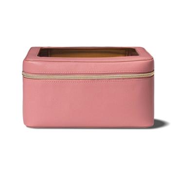 Sonia Kashuk Clear Top Makeup Case - Pink Faux