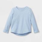 Toddler Girls' Solid Long Sleeve T-shirt - Cat & Jack