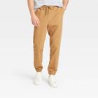 Men's Athletic Fit Jogger Pants - Goodfellow & Co Brown