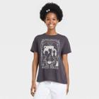Disney Women's Halloween Hocus Pocus Short Sleeve Graphic T-shirt - Black