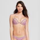 Women's Shore Light Lift Halter Mesh Bikini Top - Shade & Shore Lavender
