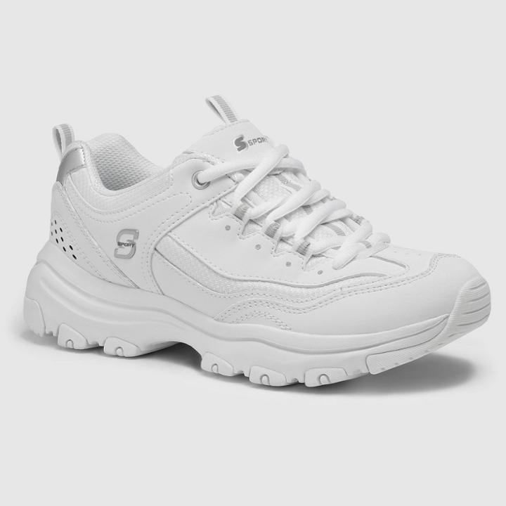 Women's S Sport By Skechers Harpper Performance Apparel Sneakers - White