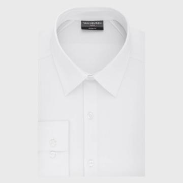 Phillips-van Heusen Men's Slim Fit Long Sleeve Flex Button-down Shirt - Philips-van Heusen White