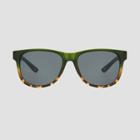 All In Motion Men's Tortoise Shell Print Square Suunglasses - All In