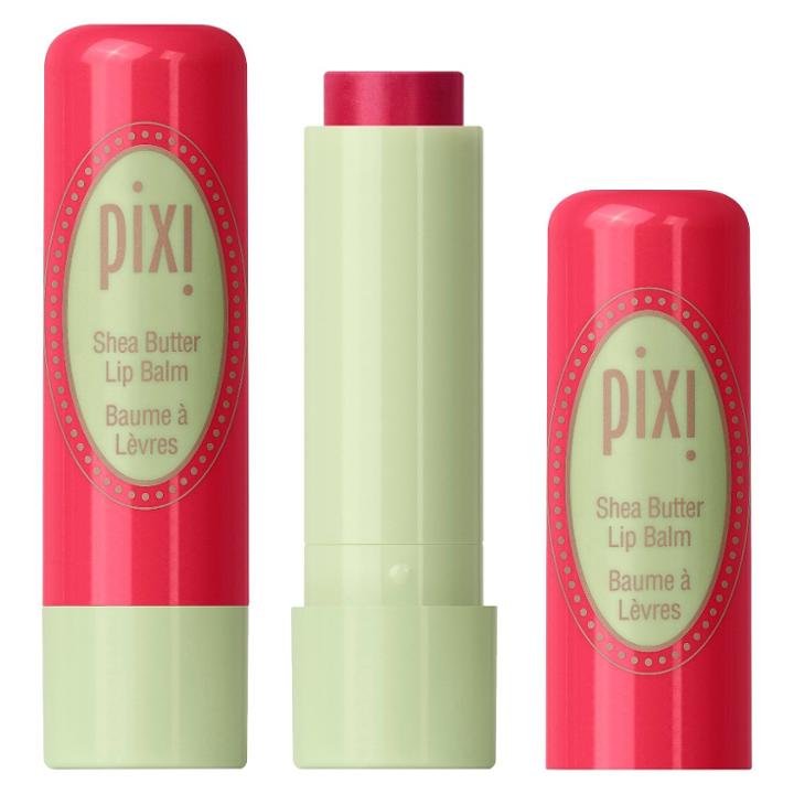 Target Pixi By Petra Shea Butter Lip Balm - Ripe Raspberry .141 Oz