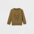 Well Worn Black History Month Toddler Silhouette Sweatshirt - Green