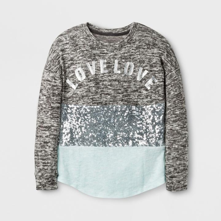 Girls' Miss Chievous Long Sleeve Sweatshirt - Green