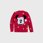 Men's Disney Mickey Mouse & Friends Holiday Cheer Sweater - Red S - Disney